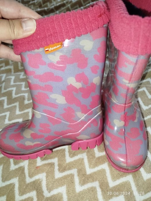 Резинові чоботи для дівчини