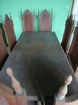 Vendo sala com mesa e cadeiras