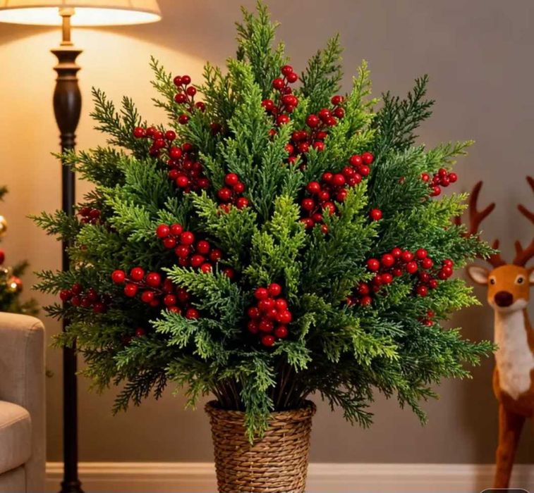 Ramos realistas de pinheiro