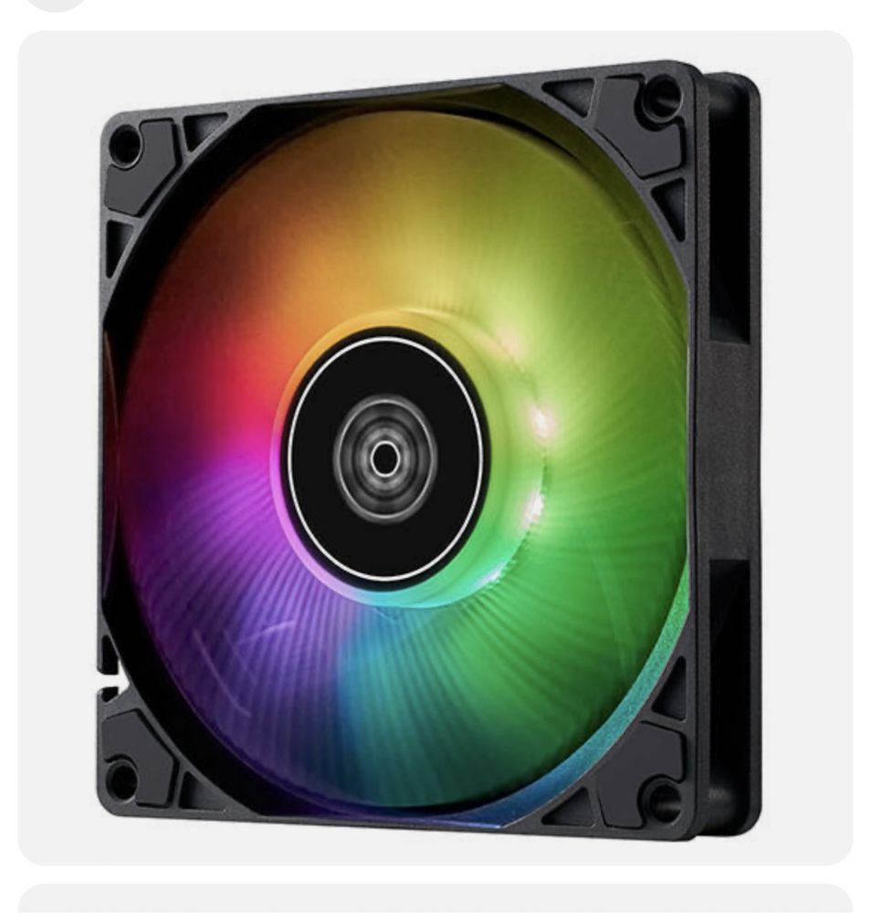 Вентилятор Silverstone AS90B-ARGB Air Slimmer 15.2mm Slim ARGB PWM Fan