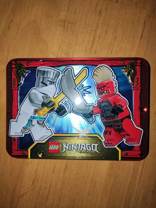 LEGO zabawki Ninjago puszka