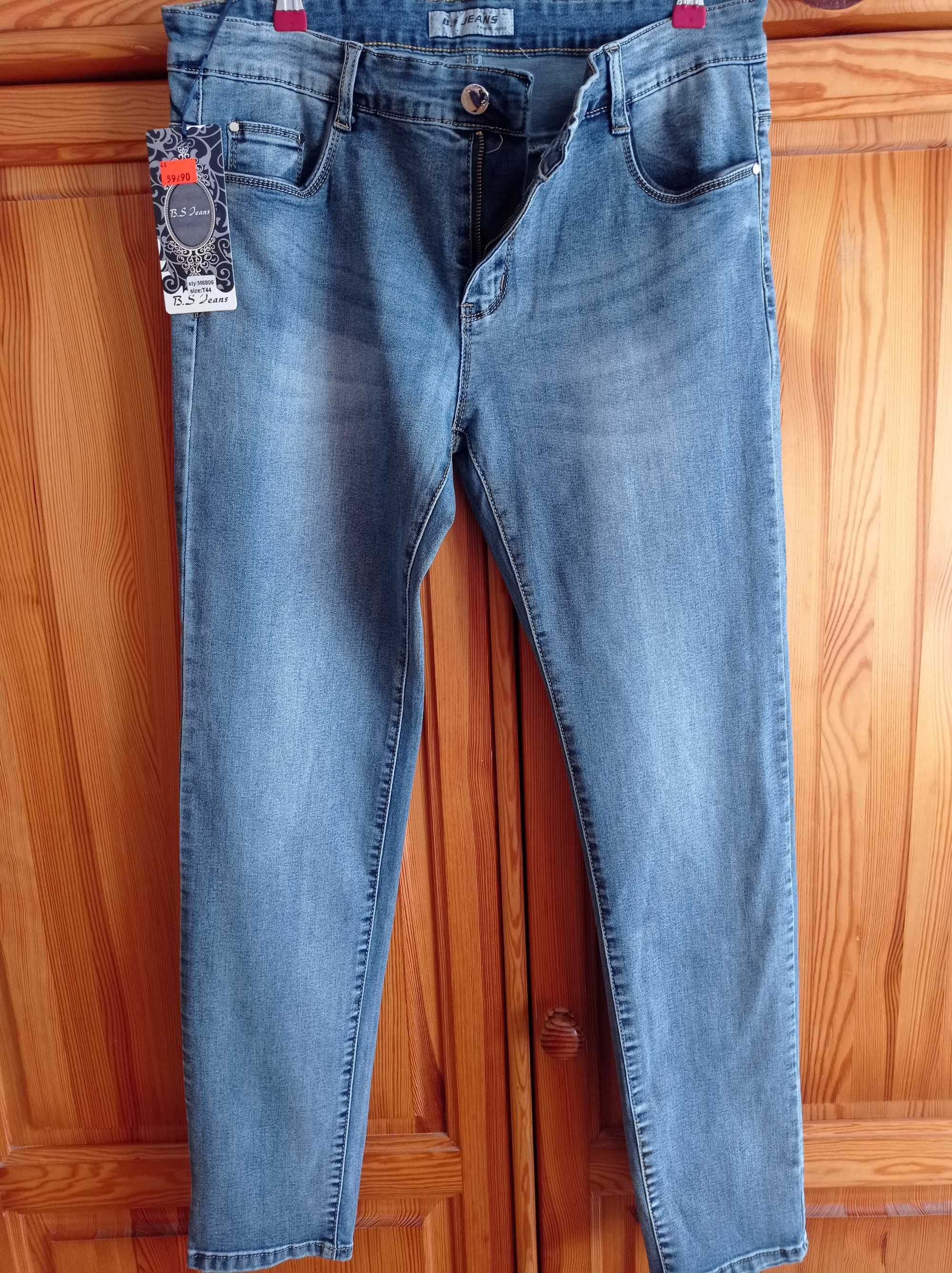 Spodnie Damskie jeansowe roz. 44