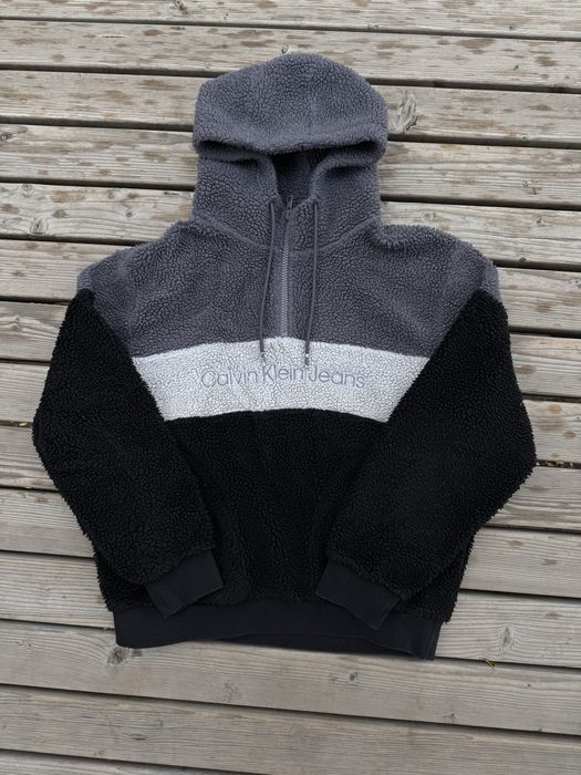 Теді флісове худі calvin klein