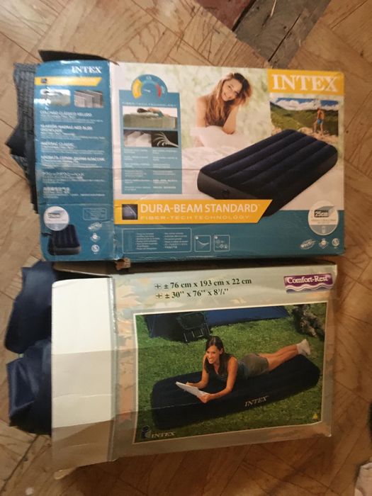 Materace 2 szt wysylka pompowane