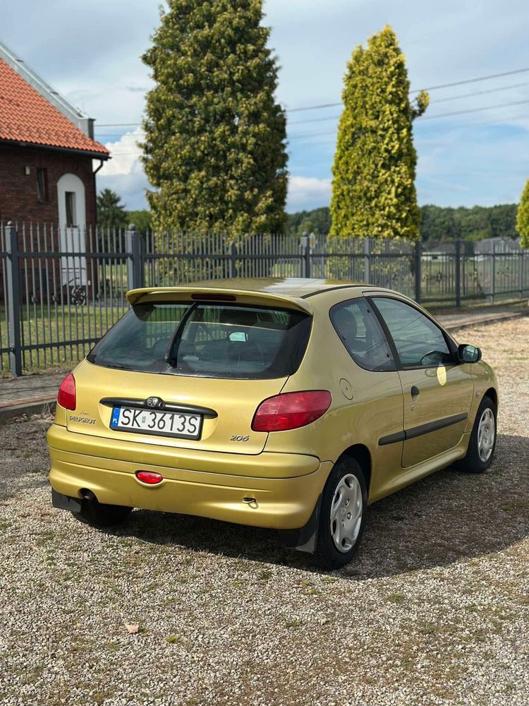 Peugeot 206. 2002r 1,2 / Wspomaganie / Abs Esp / Radio