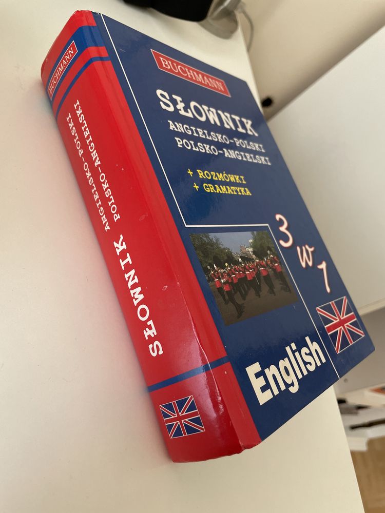 Słownik Angielsko - polski, Polsko - angielski + rozmówki + gramatyka