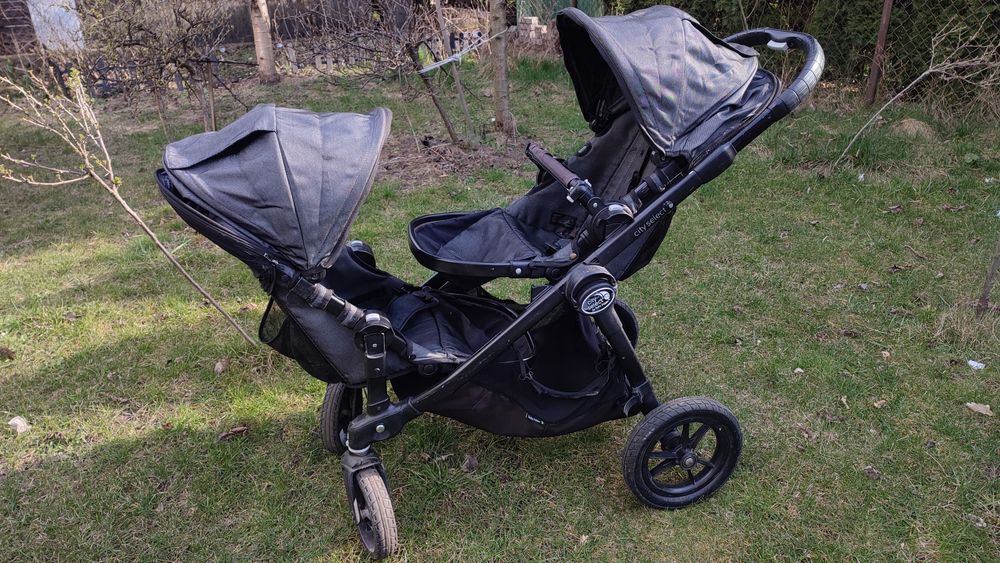 Baby Jogger City Select - wózek rok po roku / podwójny / bliźniaczy