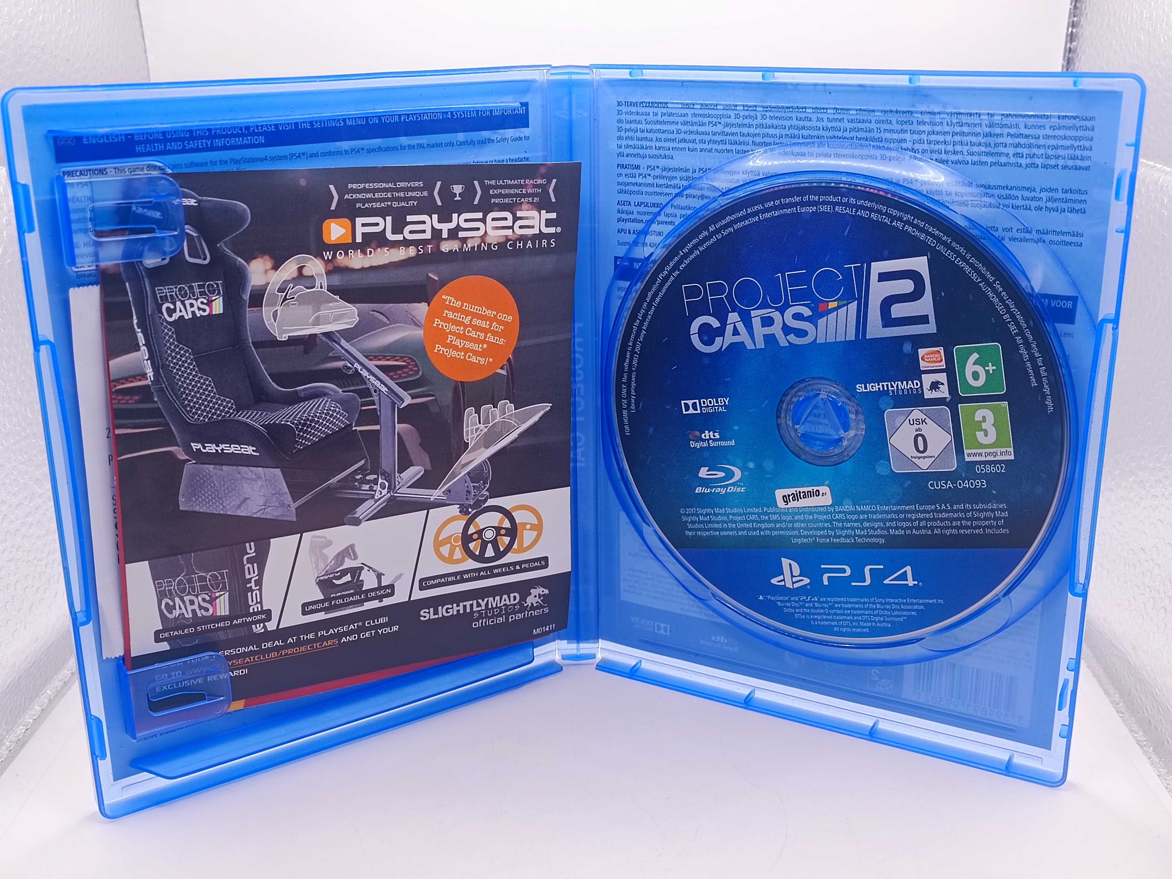 GRA Project Cars 2 Wersja PL NA PS4 1462/05/25l