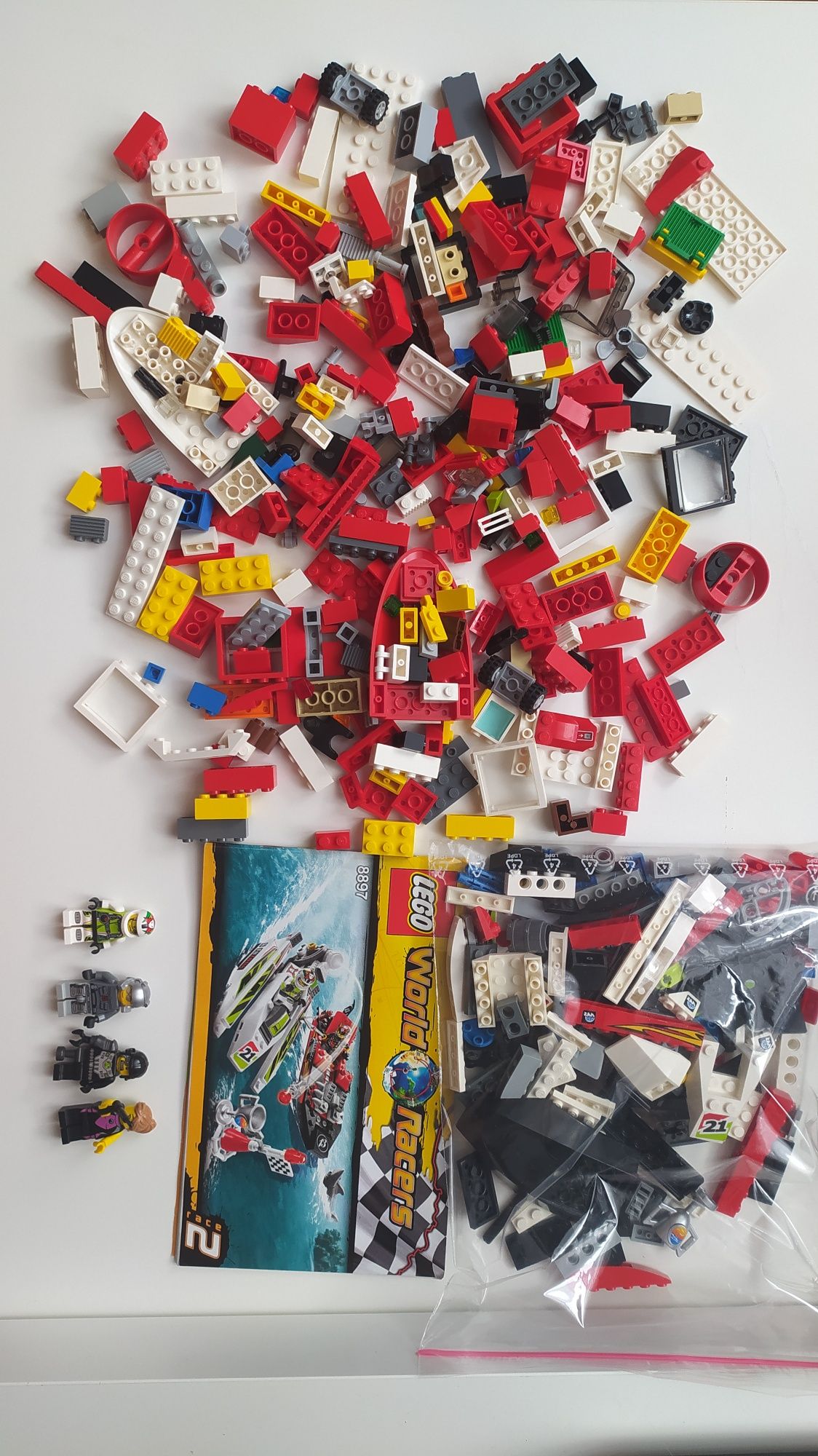 klocki LEGO 0.5kg [z zestawem LEGO 8897]