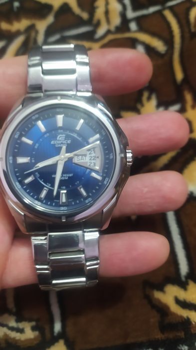 Часы касіо едіфейс еф-129 годинник