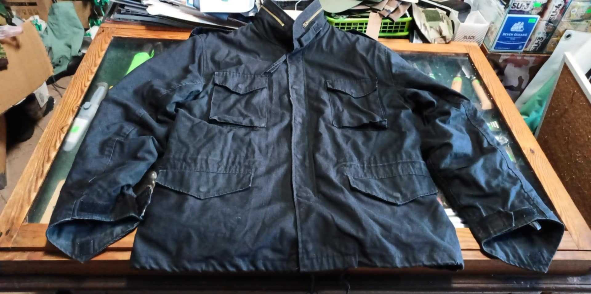 Kurtka M65 Brandit r. XL czarna z podpinką