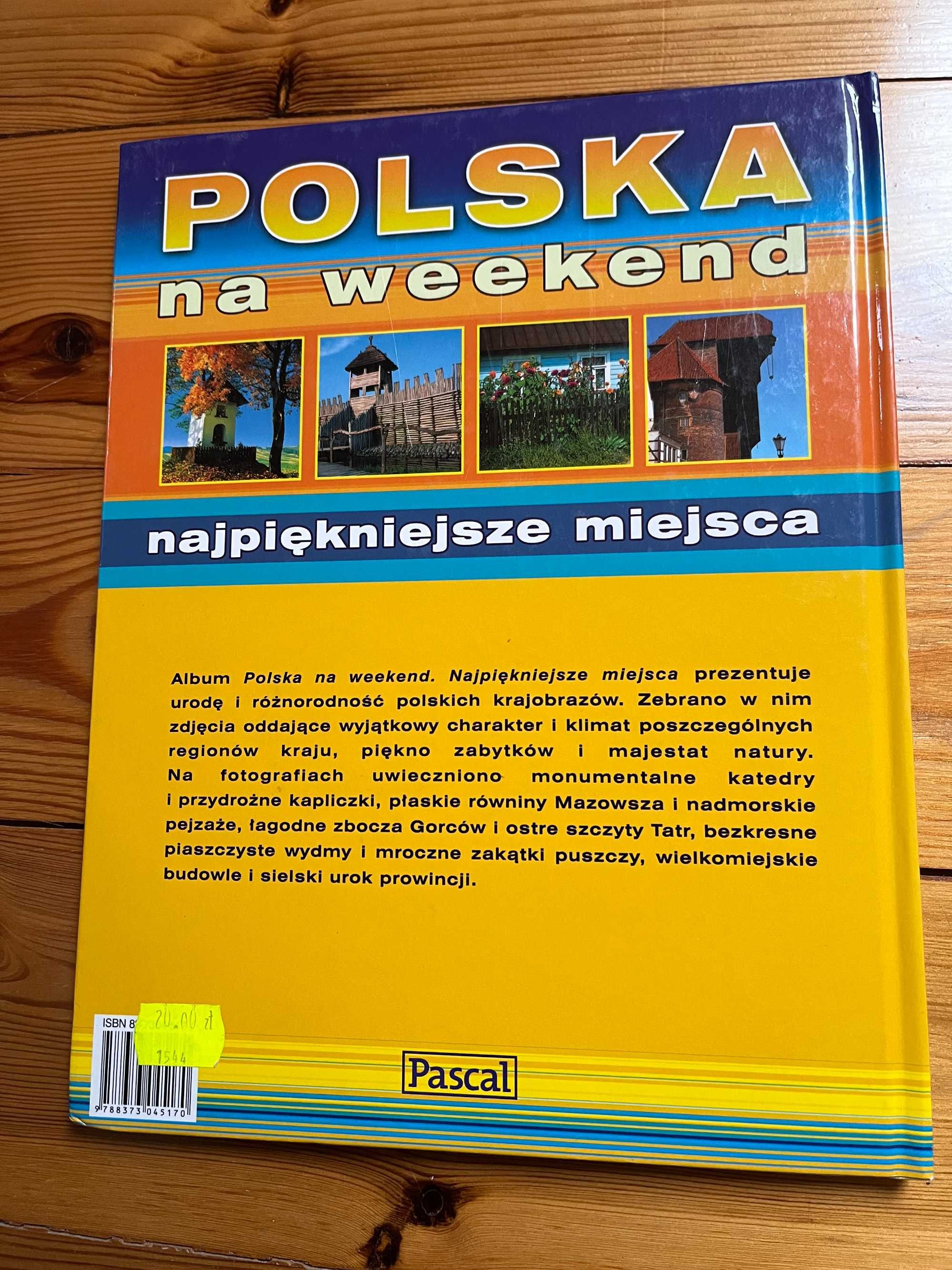 Przewodnik "Polska na weekend - najpiękniejsze miejsca"