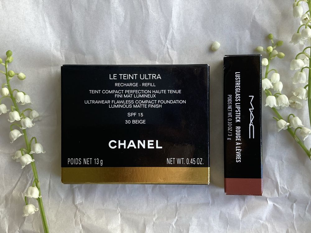 Chanel le teint ultra, MAC Lusterglass