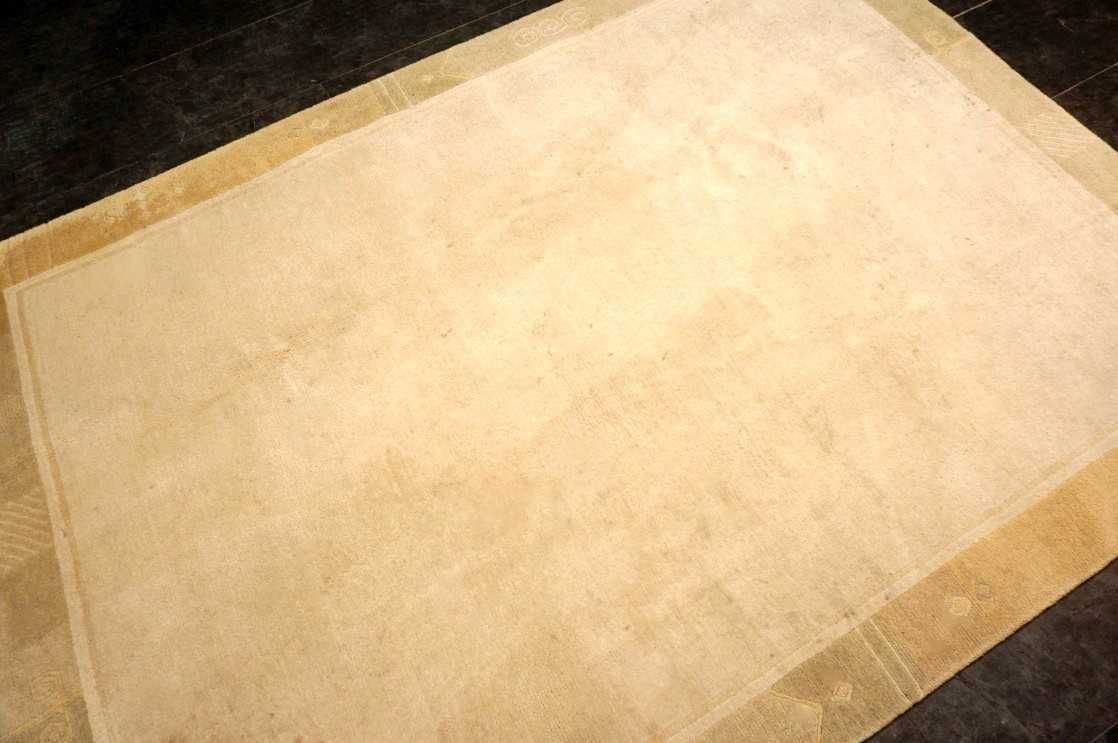 Elegante e suave Tapete do NEPAL, Lã s/Algodão, manual, com 236x172 cm