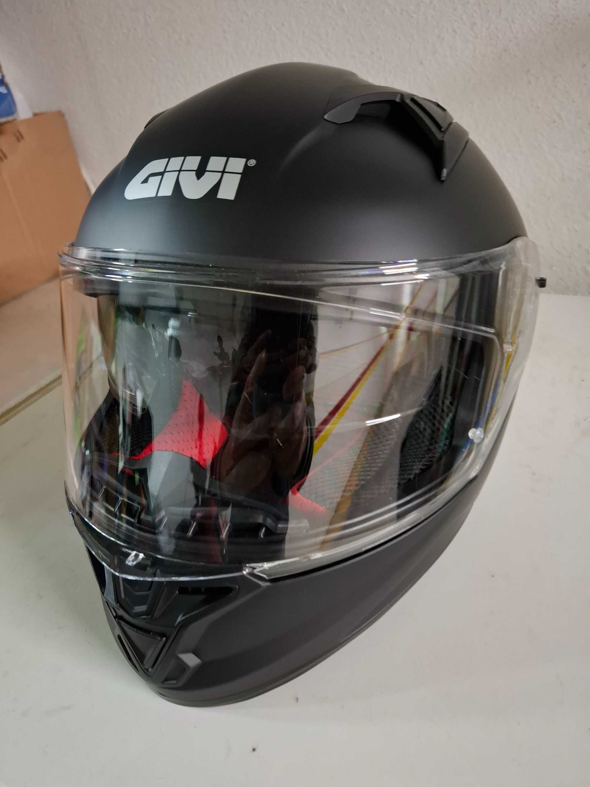 Capacete GIVI 50.6 Stoccarda Solid Matt Black