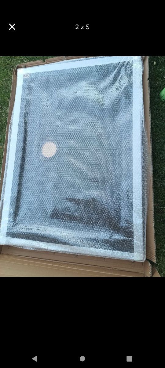Brodzik 100/70 czarny plus syfon