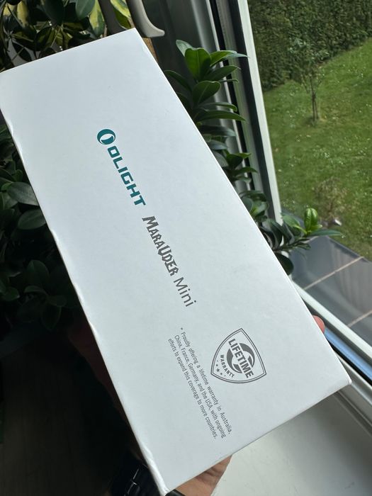 Latarka akumulatorowa EDC Olight Marauder Mini oliwkowa 7000 lm