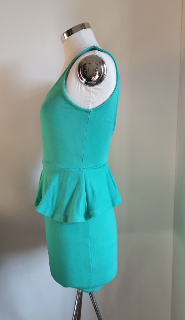 Vestido justo M/S costas abertas