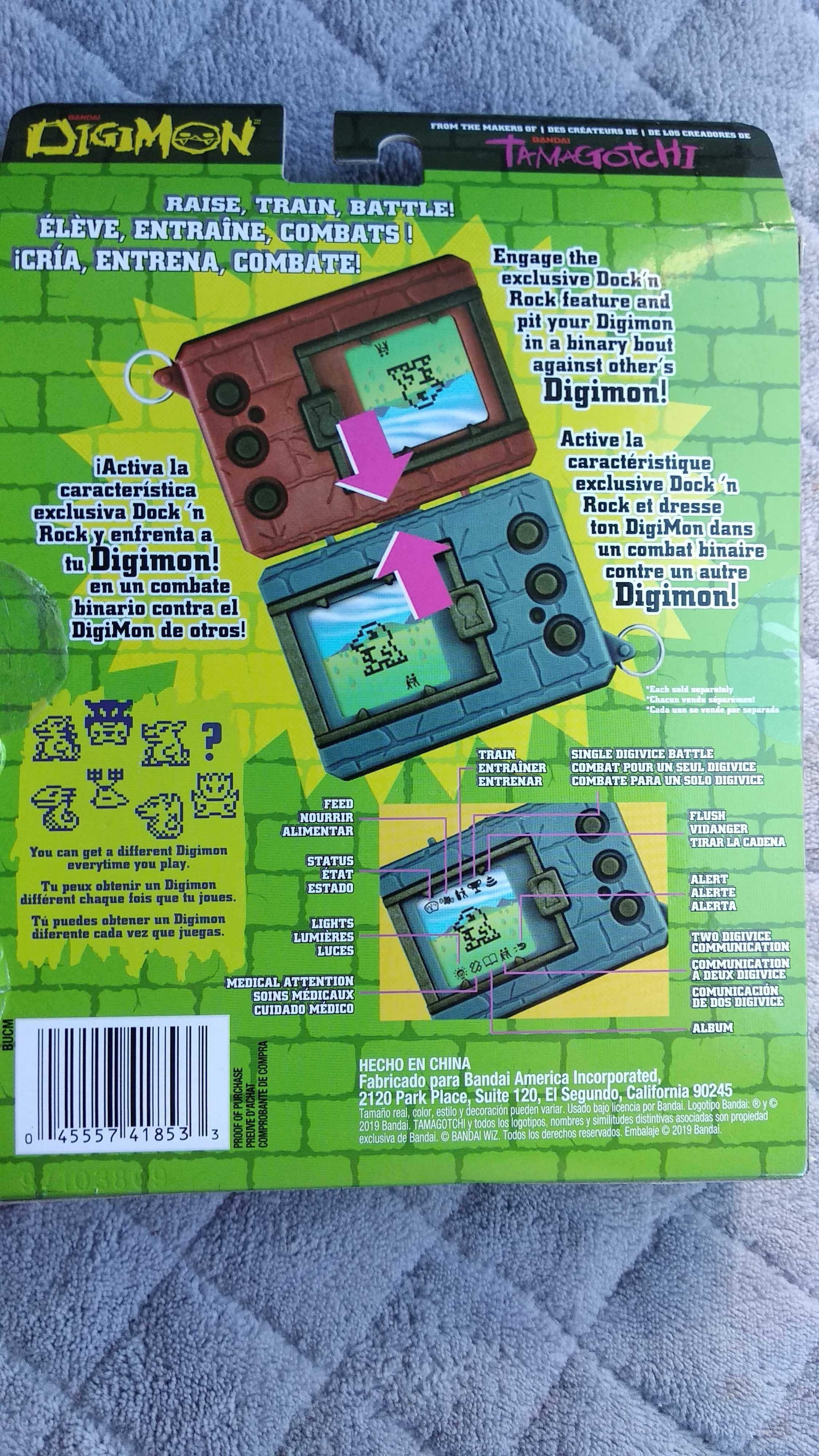 Digital Monster V-Pet - Digimon Digivice Tamagotchi *NOVO*