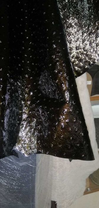 Кожа теснение страуса