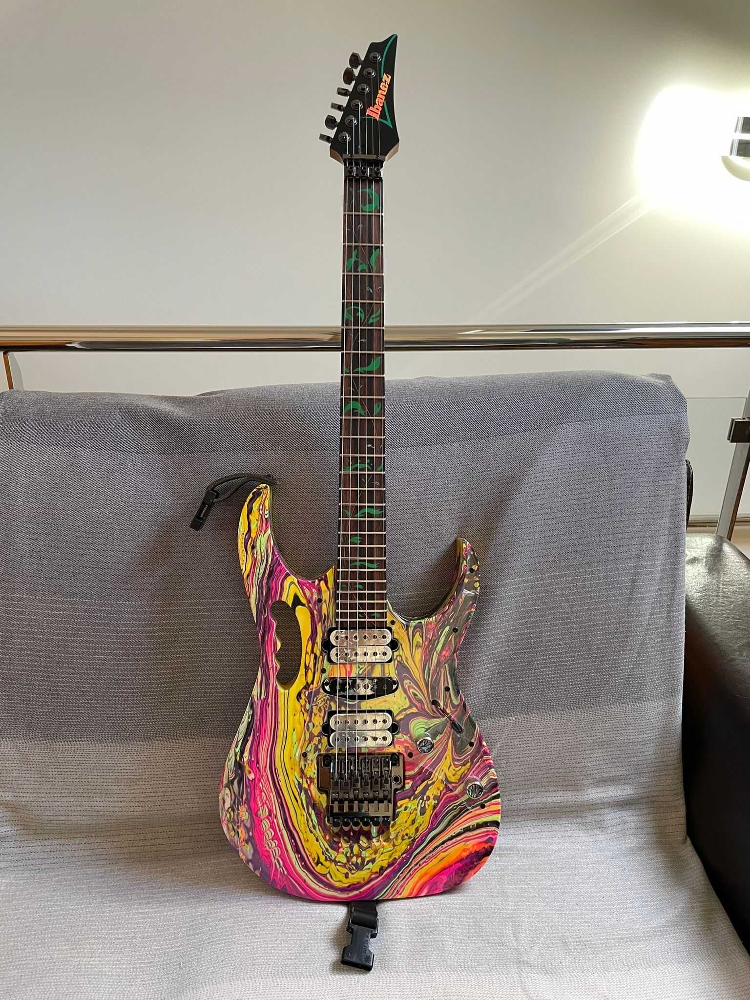 Custom Ibanez Jem77MWS Swirl, Steve Vai