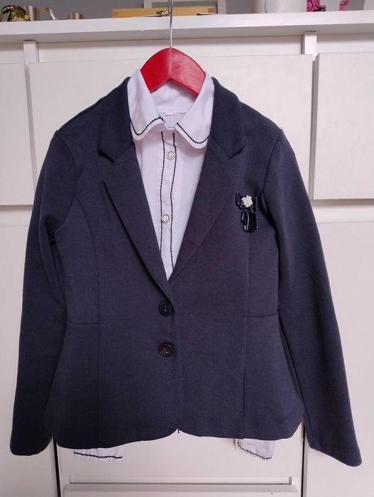 Śliczna marynarka z baskinką Cool Club r. 128 cm