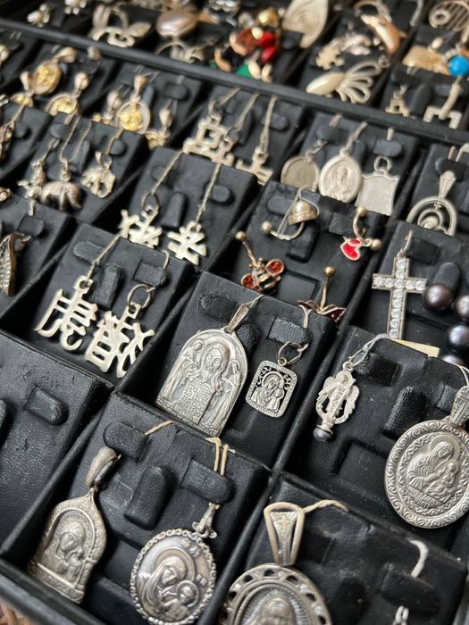 Срібні підвіски