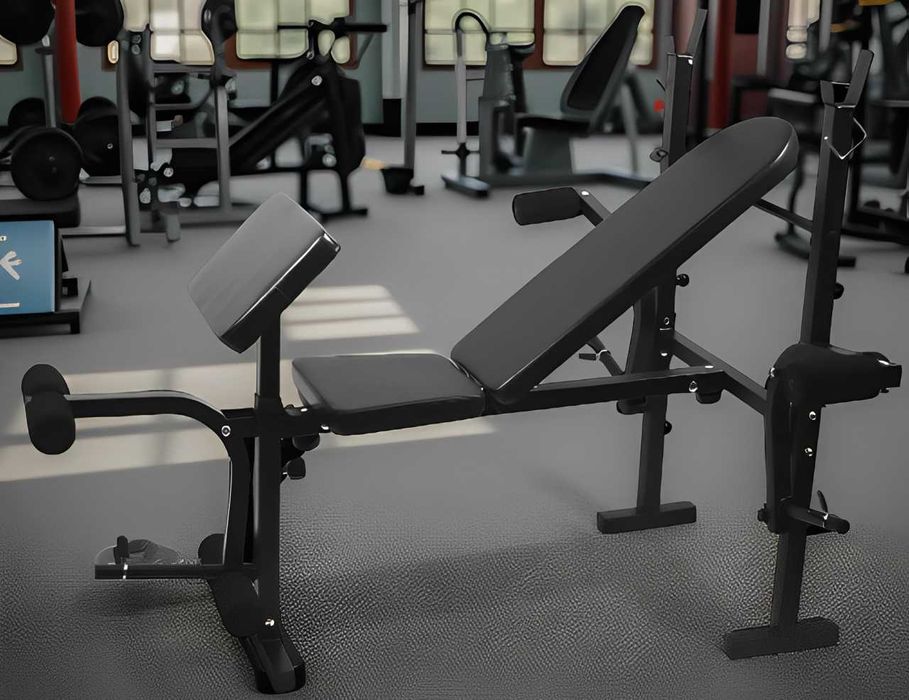 Скамья жиму штанги L315 + набір штанга гантелі 72кг лавка лава жима ‼️