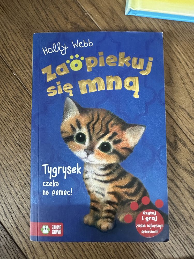 ksiazka Zaopiekuje sie mna - Tygrysek czeka na pomoc