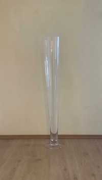 Bardzo wysoki wazon szklany kielich 110 cm !!!