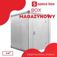 Mały magazyn samoobsługowy kontener do wynajęcia 3m2 Częstochowa BOX