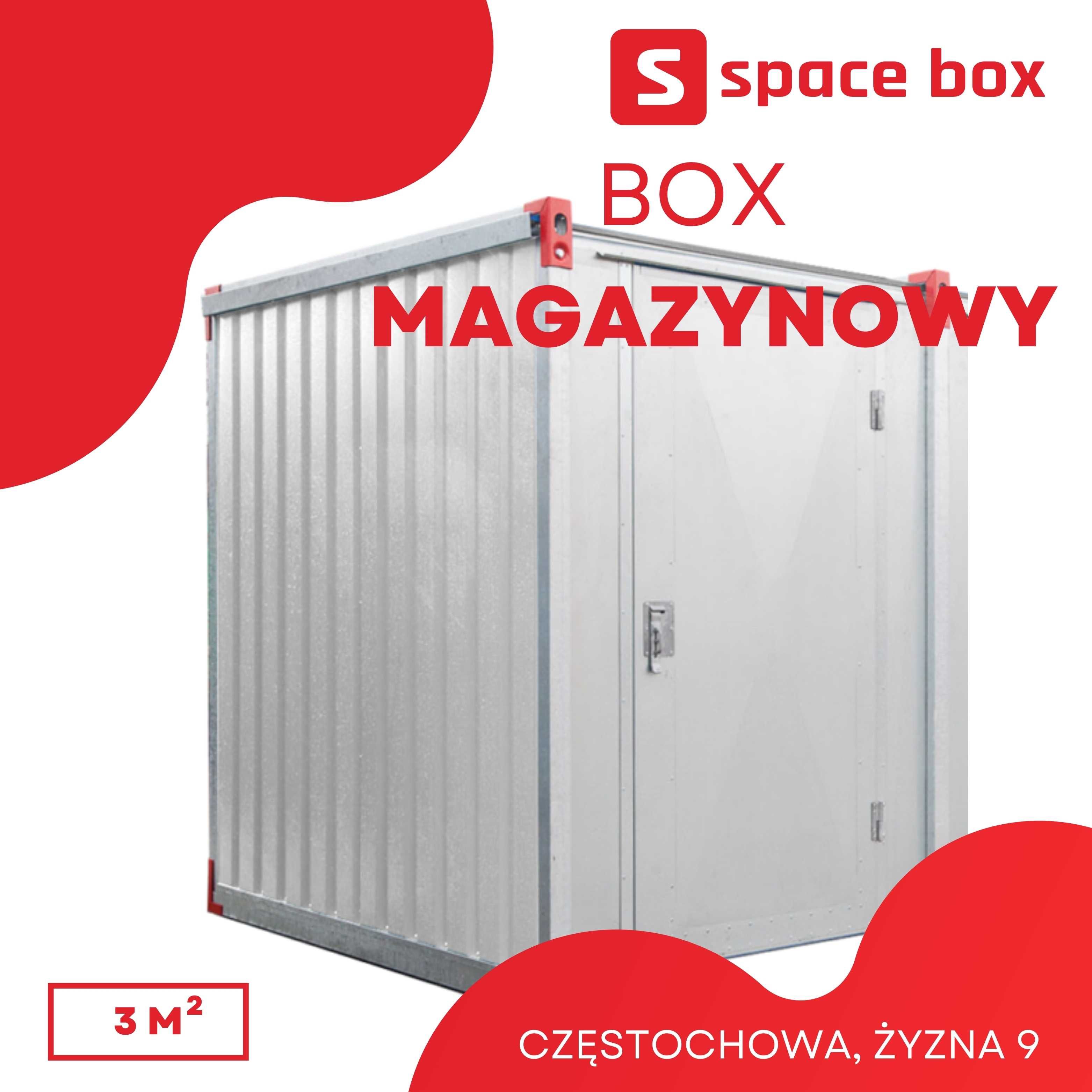 Mały magazyn samoobsługowy kontener do wynajęcia 3m2 Częstochowa BOX