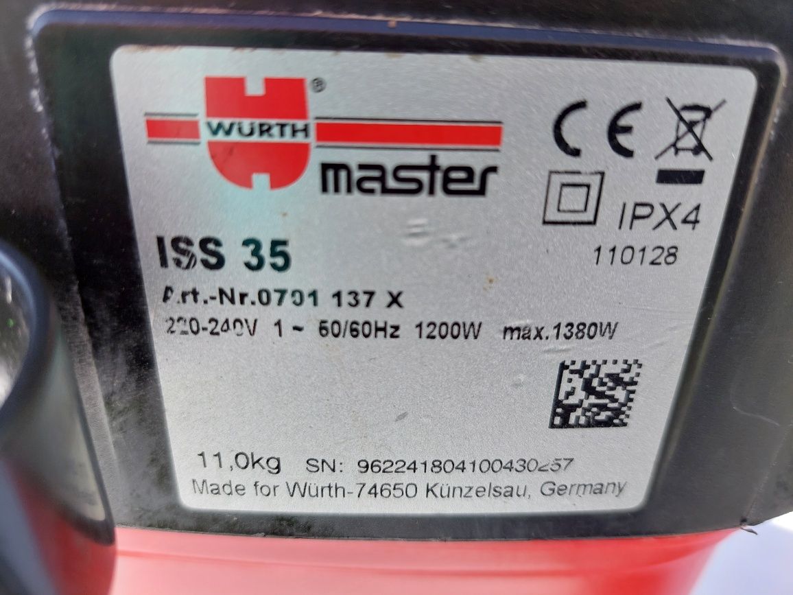 Odkurzacz wurth iss 35