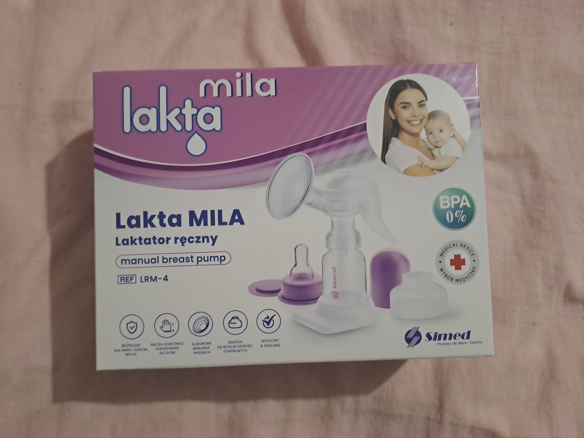Laktator ręczny Lakta MILA –