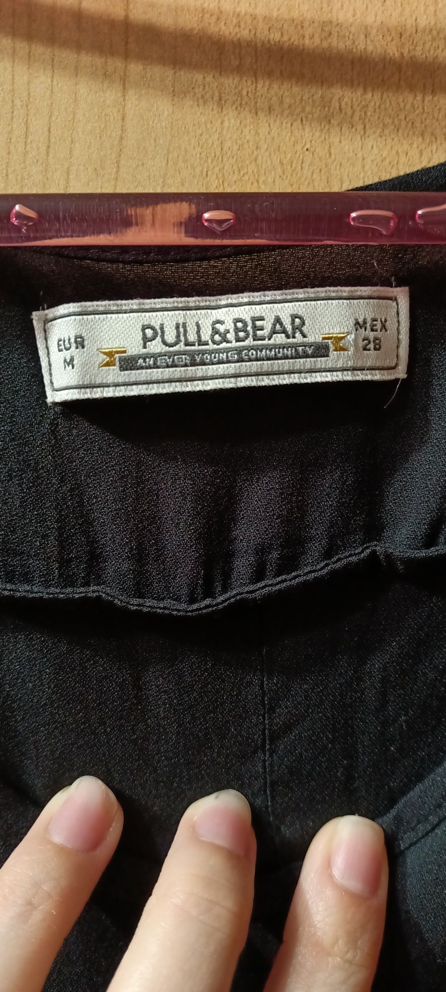 Czarna bluzka Pull&Bear