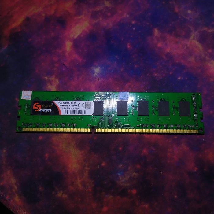 Оперативна пам'ять Saniter 8GB DDR3 1600MHz PC3-12800U-CL11