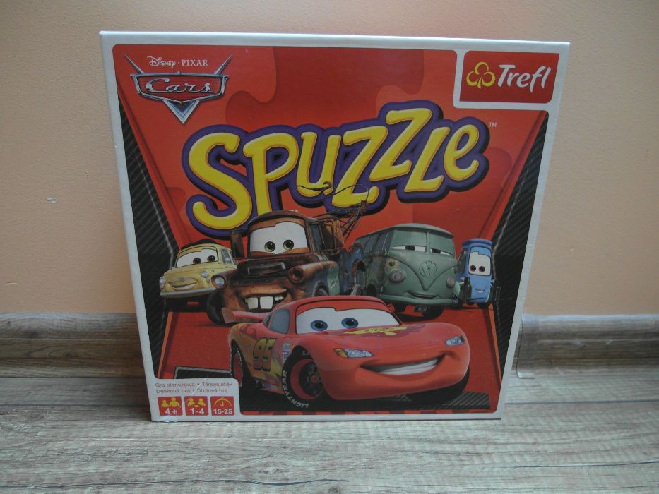 Gra dla dzieci Spuzzle Cars Disney plus gratis