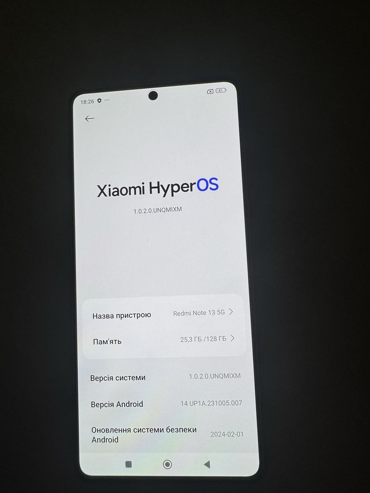 redmi note 13 5g 4/128