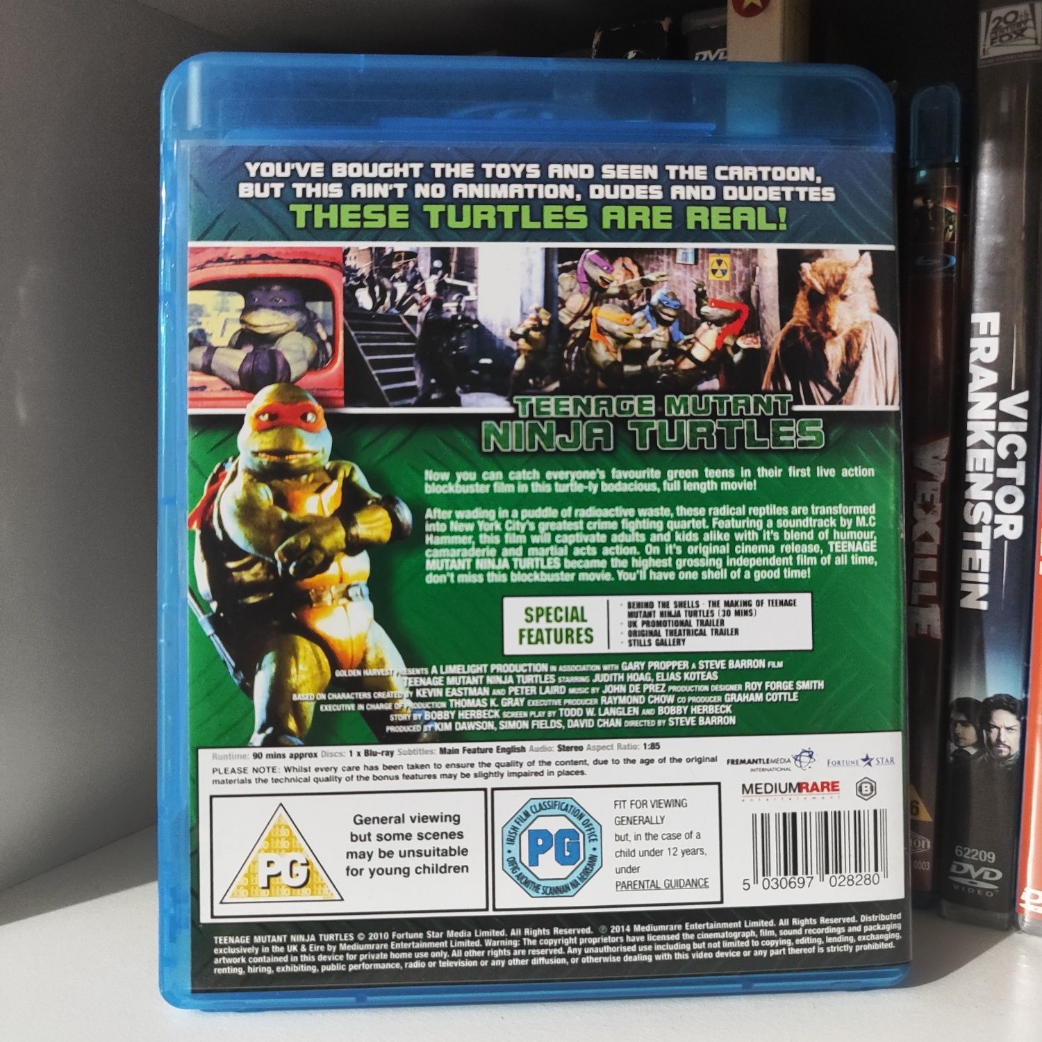 Wojownicze Żółwie Ninja 1990 Blu-ray