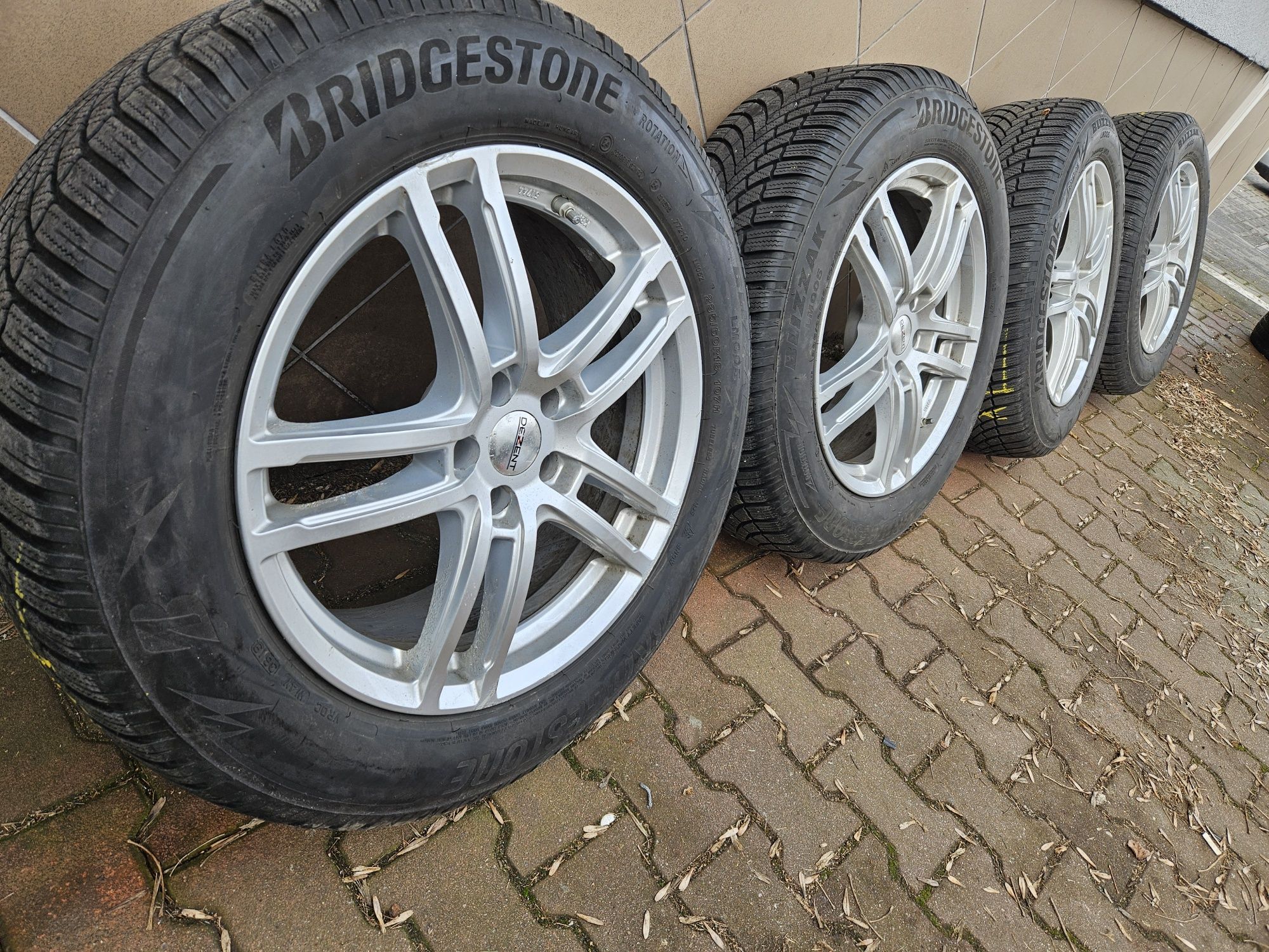 Felgi Koła 18" Ford Land Rover 5x108 Et45+235.60.18 Bridgestone