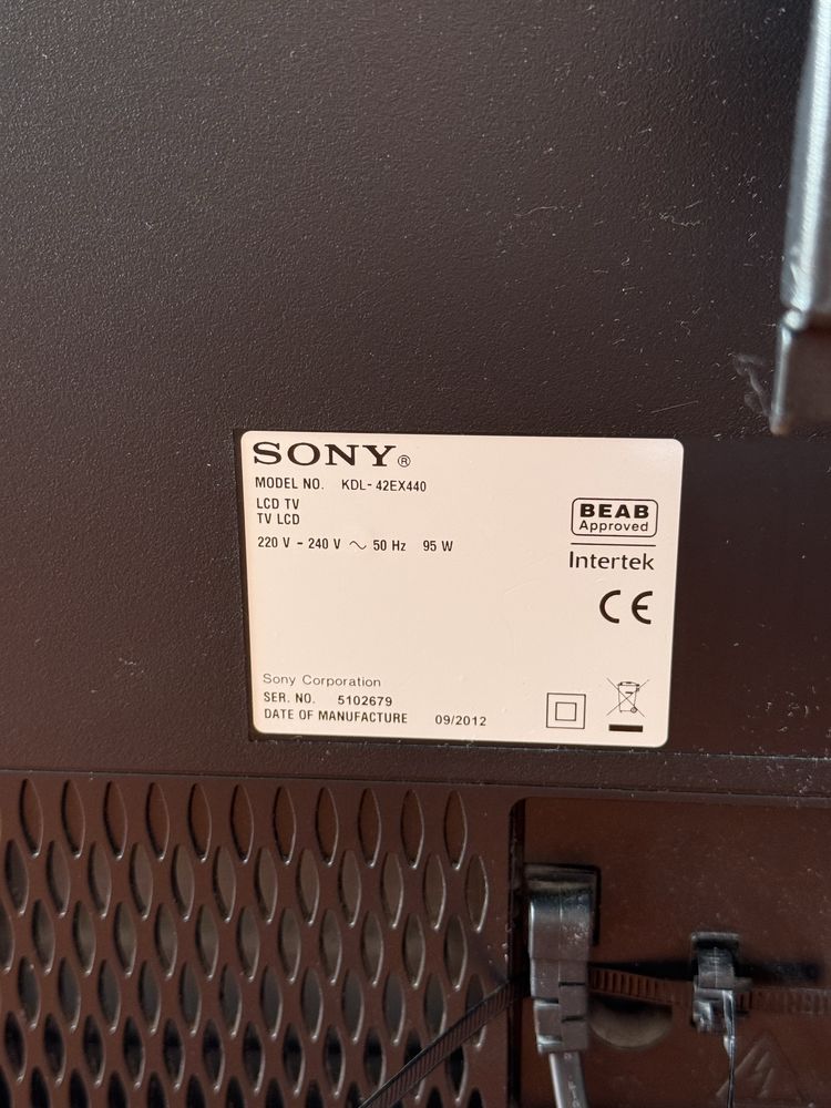 Telewizor sony 42 cale lcd kdl-42sx440