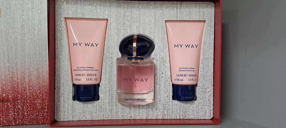 Giorgio Armani My Way 50ml edp.  Zestaw.  100% ORYGINAŁ