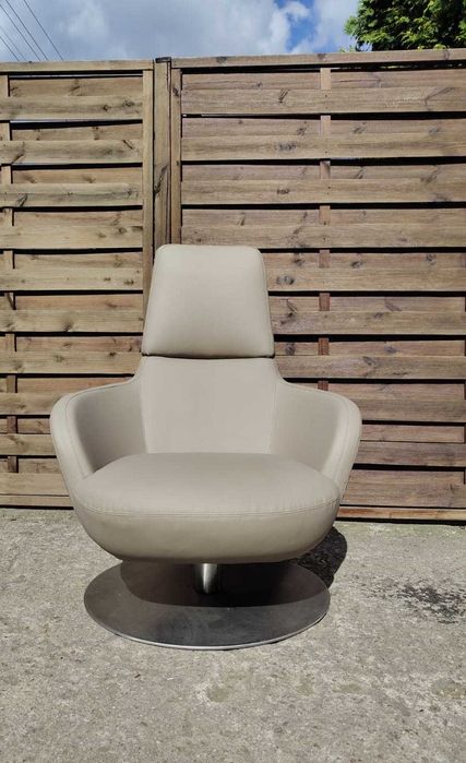 Fotel Natuzzi obrotowy wygodny elegancki WYPRZEDAŻ