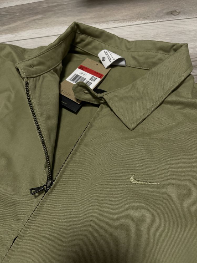 Куртка nike life men’s woven harrington jacket найк