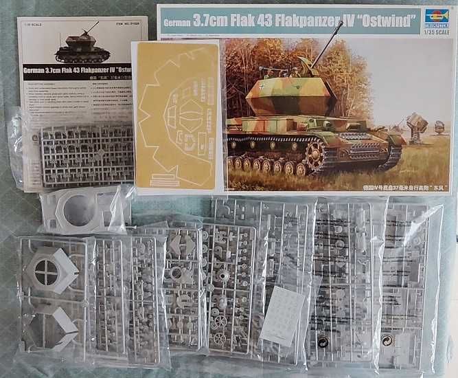 Trumpeter 3.7cm Flak 43 Flakpanzer IV “Ostwind” 1/35