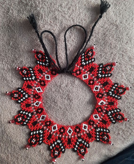 Силянка, чокер, намисто з бісеру