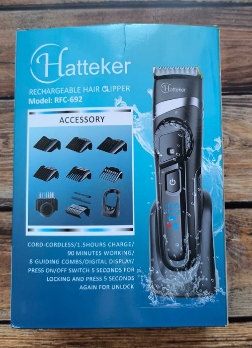 Profesjonalna męska maszynka do strzyżenia włosów