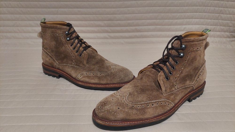 Замшевые ботинки Floris Van Bommel(обувь,одежда,туфли,кроссовки,джинсы