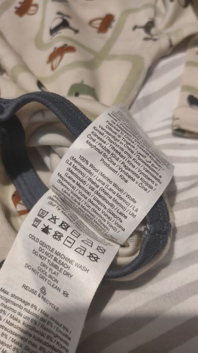 Body wełna merino Name it 74