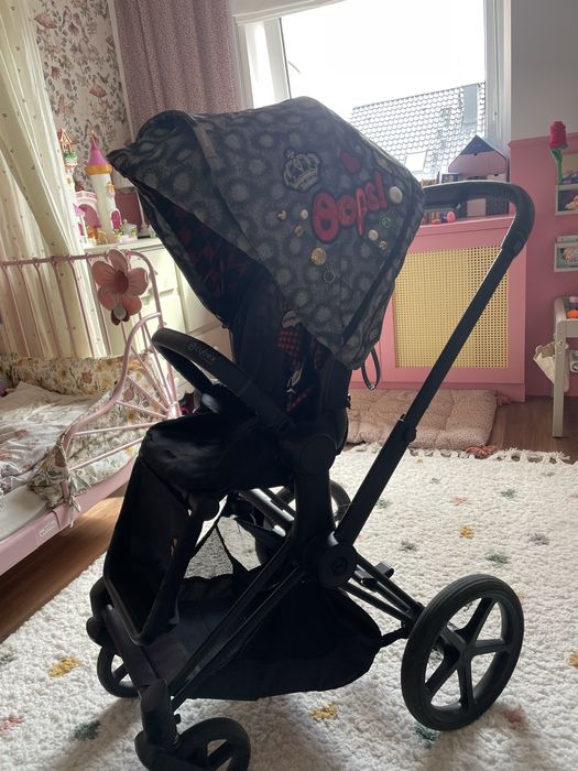 Wózek Cybex Priam Platinum Rebelious 2 w 1 + śpiworek